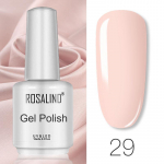 ROSALIND 15 ml k&uuml;&uuml;nelakk, poolp&uuml;siv leotav UV geelk&uuml;&uuml;nelakk, pealislakk geellakk