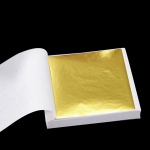 100 tk/komplekti kuldsed lehed kunst k&auml;sit&ouml;&ouml; jaoks Kullamise raamij&auml;&auml;gid kuld