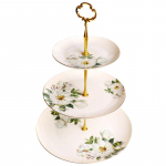 Pastoral Bone China puuviljataldrikute komplekt Koogialuse taldrik Rootsi laud suupisted Kommid N&otilde;ud Leib Keraamiline kandik Briti lauan&otilde;ude sisustus