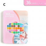 Tahke akvarellv&auml;rvi komplekt 24/36/48/60 v&auml;rviline kaasaskantav metallkarp Akvarellpigment algajatele akvarellipaberi tarvikutele 36 Colors C