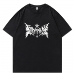 Punk T-s&auml;rk 2023 L&uuml;hikeste varrukatega T-s&auml;rk Unisex High Street Vintage Loose Oversized Casual T-s&auml;rgid Harajuku T-s&auml;rgid Unisex Tops Te L