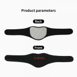 1 tk. Isesoojenev turmaliinv&ouml;&ouml; kaelatugi Magnetteraapia Kaela masseeriv rihm valu leevendav tervishoid