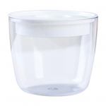 Lillepott l&auml;bipaistev lekkekindel paksenenud pragunemisvastane isekastmine dekoratiivne h&uuml;dropooniline taimepott Aia istutusmasina aken Poti aiatarvikud puhas