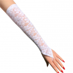 Pruudi pulmakleit Aksessuaarid Konks S&otilde;rm Hele kivist pitskindad Pikad Mood Seksikad Kindad must