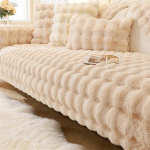 S&uuml;gistalvine paksendatud soe, libisemisvastane pl&uuml;&uuml;sipadi Diivanipadi diivanikate Kodukaunistus 30*50cm Waist pillowcase roheline