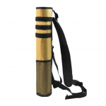 Vibulaskmine Arrow Quiver Selg puus Kahekordse kasutusega, suure mahutavusega reguleeritav rihm Oxfordi riie &otilde;ues jahindus Recurve vibu harjutuste nool hoiukott khaki