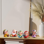 Figuurijumala rikkuse kuju Fengshui loominguline mini t&ouml;&ouml;laua ornament laua magamistuppa