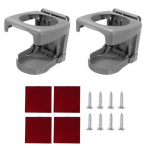 2tk kokkupandav tassihoidja joogihoidja konsoolipudeli auto purgihoidja autodele veoautodele haagissuvilatele kaubikutele paadid reisiautode tarvikud must