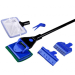 Kalapaagi puhastusvahend, multifunktsionaalne veniv ABS l&otilde;hnatu 5-&uuml;hes puhas komplekt vee vahetamiseks sinine