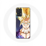 &Uuml;mbris Samsung galaxy A32 5G Dragon Ball Manga Anime Goku Angry Face jaoks