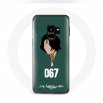 &Uuml;mbris Samsung S9 plus Squid Game Kang Sae Byeok Face jaoks