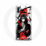 Coque pour Samsung Galaxy A50 Itachi Uchiwa Naruto Anime Teaser