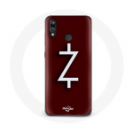 Huawei P20 Lite Ozarki &uuml;mbris, 4. hooaja logo Z valge punane taust