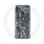 &Uuml;mbris Huawei P30 Lite jaoks Game of Thrones, 8. hooaeg Game of Thrones Plakati tegelased hall taust