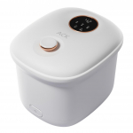 Soojuse ja mullidega jalamassaaživanni pedik&uuml;&uuml;r Foot Spa Massager Mini akupressure massaažipunktide ja temperatuuri reguleerimisega 110 V