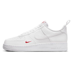 Nike Air Force 1 07 Punane Mini Swoosh Meeste Tossud Valge University-Red FZ7187-100 45.5 white