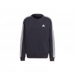 Adidas Kolme triibuga v&auml;rviplokkide kampsun mehele Must IB4027 XXL