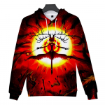 Hazbin Hotel Anime Hoodie Lipsuv&auml;rv Kapuuts T&auml;navar&otilde;ivad Multikad tr&uuml;kitud kapuutsiga dressipluus Mehed Naiste Cosplay Spordipullorid M kollane