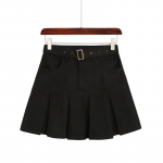 Naiste suvine A-seeria l&uuml;hike seelik, t&uuml;drukute suur, k&otilde;rge v&ouml;&ouml;kohaga &otilde;huke merineitsi seelik Naistele &uuml;hev&auml;rvilised vintage t&auml;navar&otilde;ivaste seelikud XXL must