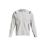 Under Armour p&auml;ikesekaitse seeria &uuml;hev&auml;rviline lukuga kapuutsiga spordijakk, kootud, hingav, treeningjakk meestele, hall 1370494-014 XL
