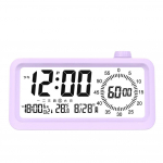 Digitaalne visuaalne ajahalduri kell Multifunktsionaalne elektrooniline &auml;ratuskell vaikne valge