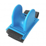 U-kujuline &otilde;ngeritva hoidik kinnituslindiga libisemiskindla disainiga, kompaktse suurusega kaasaskantavad &otilde;ngekonsoolide tugitarvikud tumesinine v&auml;rv