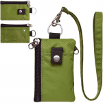 Blokeeriv v&auml;ike rahakott ID-aknaga Veekindel t&otilde;mblukuga &uuml;mbriskott koos kaelarihmaga v&otilde;tmehoidjaga kaartide sularaha m&uuml;ndikoti jaoks One Size