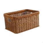 K&auml;sitsi kootud korv, pesupesemiskorv, mitmeotstarbelised piknikukorvi kootud hoiukastid 40cmx30cmx20cm