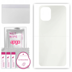 apgo MATTE Protective Skin Sticker for the back compatible with Umidigi A13S, Wrap Film, Hydrogel Film, Flexible, Soft TPU with positioning layer easy