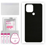 apgo Protective Skin Sticker for the back compatible with Xiaomi Redmi A1 Plus, Wrap Film, Foil, Vinyl - Pattern Matrix