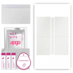 apgo Protective Skin Sticker for the back compatible with Honor V Purse, Wrap Film, Foil, Vinyl - Pattern Matte Transparent