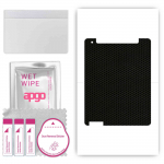 apgo skin sticker film foil vinyl for the BACK compatible with Apple iPad 4 Wi-Fi + Cellular, scratch-resistant, easy to install - Matrix