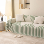 &Scaron;enillist diivanir&auml;tik Four Seasons universaalne padi, libisemiskindel kattetekk Lihtne diivani katteriie Premium Feeling kassi kriimustusvastane diivani katter&auml;tik 180*130 oranž