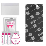 apgo MATTE Hybrid protective glass compatible with Sony Xperia XA Ultra, flexible nano glass, great replacement for tempered glass, scratch-resistant,