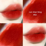 Velvet Mist Lip glaze Waterproof lipstick Non-stick cup Lip gloss Natural moisturizing and hydrating Lip mud lipstick Lasting Setting women's makeup
