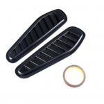 2 tk &otilde;hu v&auml;ljalaskeava kapoti universaalne ABS kriimustusvastane kate Dekoratiivne tuulutusava kapoti kate autole