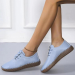 Tossud Naised Kingad Platvormid Paelad Paelad Nahk Korrused Trend Kevad vabaaja Ema kingad Mujer Zapatos Chaussure Femme 37