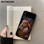 jooksev hobuse mustriga telefoni&uuml;mbris Samsung galaxy A S note 22 52 21 20 53 51 71 12 13 10 32 50 fe s ultra plus jaoks samsung a71 4G