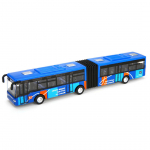 1/64 Baby Pull Back Shuttle Bus Diecast Model Vehicle Laste m&auml;nguasi 1/64-Size:18.5*3*2.5cm sinine