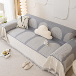 Advanced Sense diivani r&auml;tik &scaron;enillkaare kujuga universaalne diivani nurgar&auml;tik &uuml;hes t&uuml;kis k&otilde;ikeh&otilde;lmav riidest r&auml;tik 180x130cm1pcs