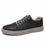 Ehtsast nahast meeste kingad Trend Mugavad vabaajajalatsid Mokassiinid Meeste tasapinnalised kingad 37 beež