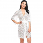 Ladysta Lingerie Rob Nightwear Tasuta suurus (SML) Free size (S M L) valge