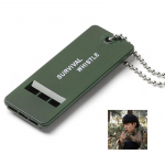 Outdoor Emergency Survival Whistle Signal Sound Camping Super Loud matkamise p&auml;&auml;stet&ouml;&ouml;riist 7*2.8*0.7cm
