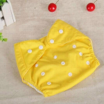 Beebi m&auml;hkmed pestavad korduvkasutatavad puuvillased treeningp&uuml;ksid riidest m&auml;he beebi talvine suvi Keskkonnas&otilde;bralik kollane