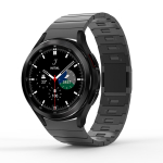 No Gaps roostevabast terasest rihm Samsung Galaxy Watch 7 jaoks 44 mm kumera otsaga k&auml;ev&otilde;ru kellale 6 4 40 mm metallist kella 5 Pro 45 mm rihm Galaxy Watch 7 40 44 must