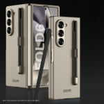 K&otilde;va kestaga plastikust pliiatsipesaga telefoni&uuml;mbris Samsung Galaxy Z Fold 6 Fold6 5G kaitsev p&otilde;rutuskindel kate koos pliiatsiga Galaxy Z Fold6