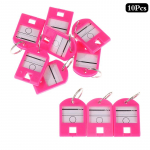 10 tk V&auml;rviline v&otilde;tmehoidja V&otilde;tmesildi Silt Id Nimi Tel Number Marker Silt Pagasi silt mitmev&auml;rviline