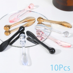 5/10 tk silma&uuml;mbruskreemi aplikaator lusikas rull l&auml;bipaistev massaažipulk kosmeetilised spaatlid kortsudevastane n&auml;omask nahahooldus akr&uuml;&uuml;l 10Pcs