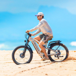 2000 W meeste elektriline maastikuratas &ndash; topelth&uuml;draulilised pidurid, 48 V 17,5 AH aku, 26-tollised paksud rehvid, suure j&otilde;udlusega elektrijalgratas hall