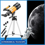 Astronoomiline teleskoop 150x &ouml;ise n&auml;gemisega v&otilde;imas refraktoriga monookul Kuut&auml;he vaatamiseks oranž